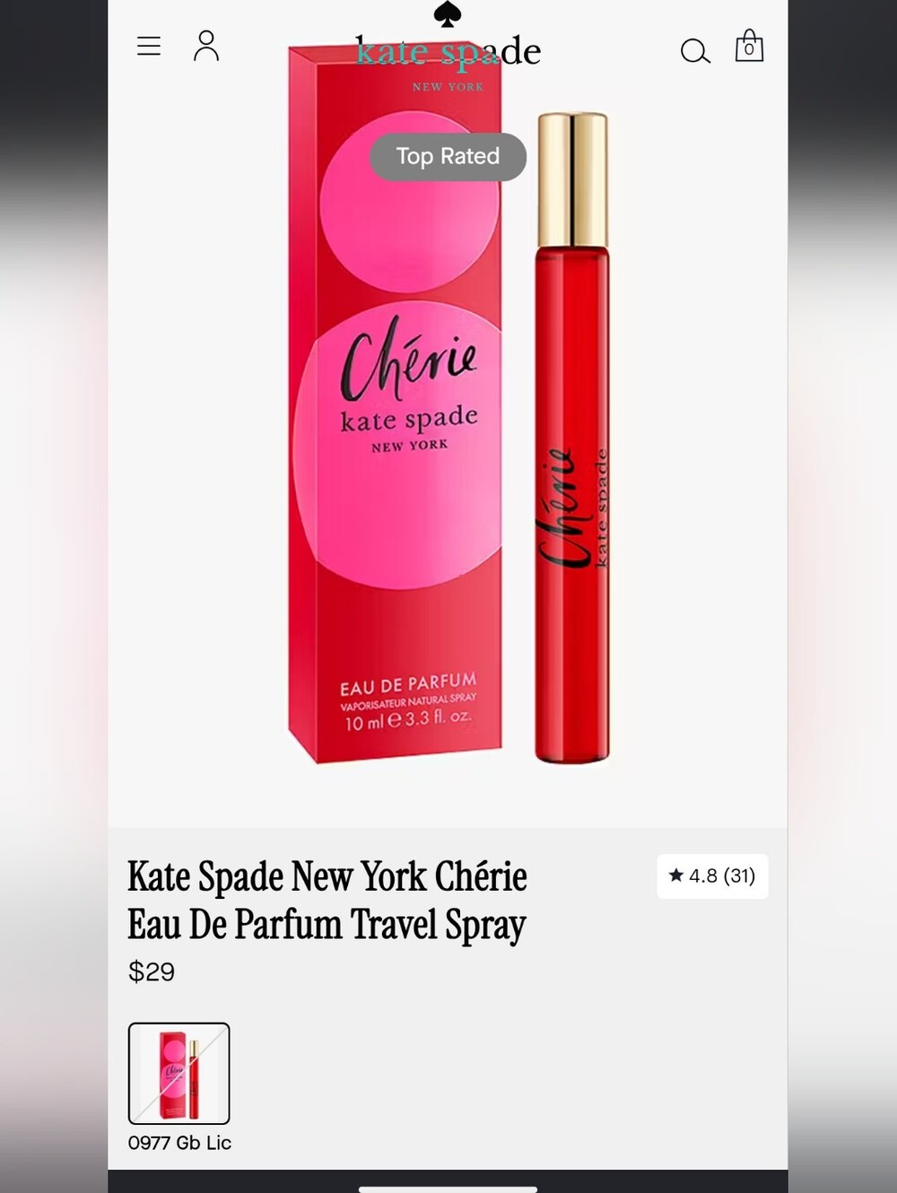 Kate Spade Cherie. - Picture 10 of 15